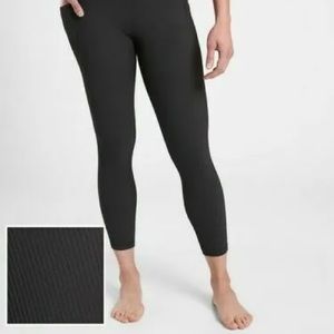 Athleta Salutation Stash Pocket II Rib 7/8 Tight